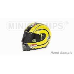 Casque 1/2 AGV Valentino Rossi Moto GP Ducati Test Valencia 2010 Minichamps 328100066