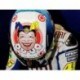 Casque 1/2 AGV Valentino Rossi Moto GP Mugello 2010 Minichamps 328100076