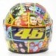 Casque 1/2 AGV Valentino Rossi Moto GP Laguna Seca 2010 Minichamps 328100096