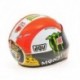 Casque 1/2 AGV Marco Simoncelli Moto GP 2011 Minichamps 328110058