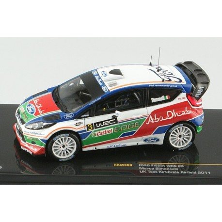 Ford Fiesta WRC 3 Test Kirkbride Airport 2011 Marco Simoncelli IXO RAM463