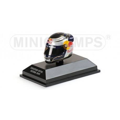 Casque 1/8 Arai Sebastian Vettel F1 Suzuka 2009 Minichamps 381090401