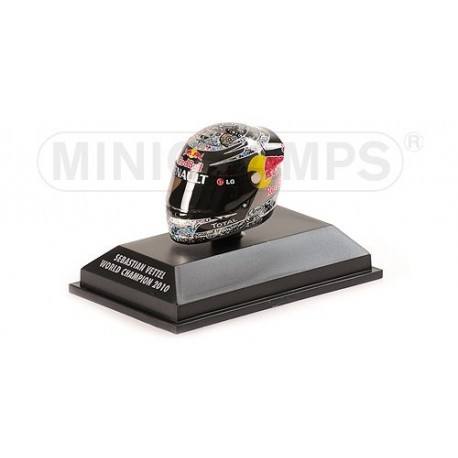 Casque 1/8 Arai Sebastian Vettel F1 Abu Dhabi 2010 Minichamps 381100105