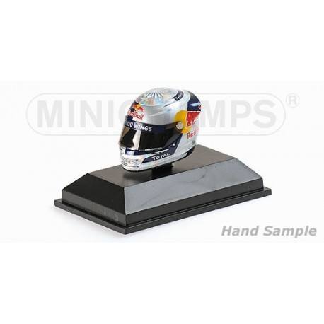 Casque 1/8 Arai Sebastian Vettel F1 Valencia 2010 Minichamps 381100505