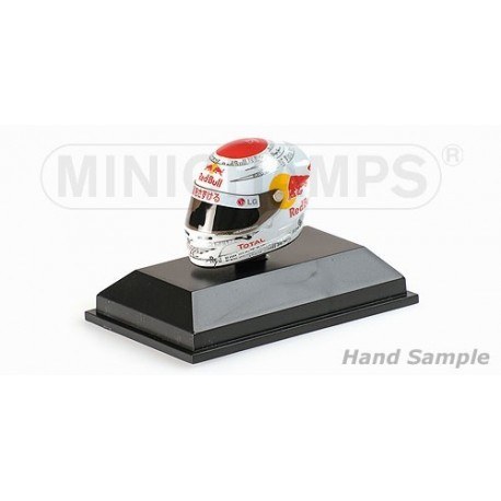 Casque 1/8 Arai Sebastian Vettel F1 Suzuka 2010 Minichamps 381100605