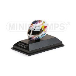Casque 1/8 Arai Sebastian Vettel F1 Singapour 2011 Minichamps 381110201
