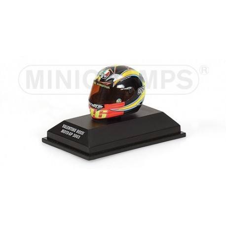 Casque 1/8 AGV Valentino Rossi Moto GP 2003 Minichamps 397030046