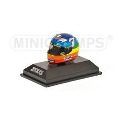 Casque 1/8 AGV Valentino Rossi Moto GP Winter Test 2003 Minichamps 397030099