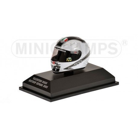 Casque 1/8 AGV Valentino Rossi Moto GP Sepang 2005 Minichamps 397050066