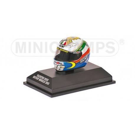 Casque 1/8 AGV Valentino Rossi Moto GP Mugello 2005 Minichamps 397050076