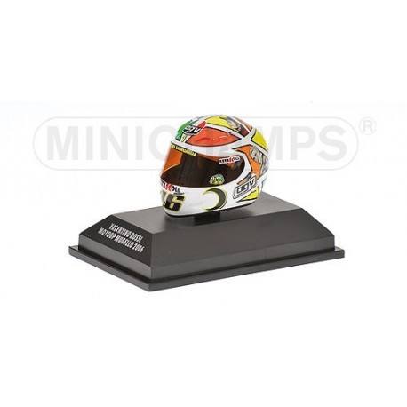 Casque 1/8 AGV Valentino Rossi Moto GP Mugello 2006 Minichamps 397060076