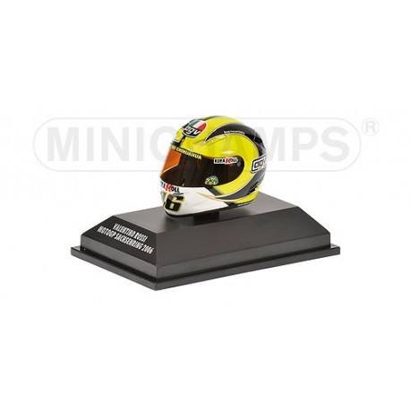 Casque 1/8 AGV Valentino Rossi Moto GP Sachsenring 2006 Minichamps 397060086