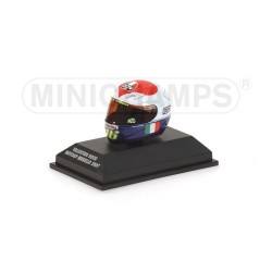 Casque 1/8 AGV Valentino Rossi Moto GP Mugello 2007 Minichamps 397070076