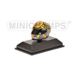 Casque 1/8 AGV Valentino Rossi MotoGP 2008 Minichamps 398080046