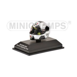 Casque 1/8 AGV Valentino Rossi Moto GP Barcelone 2008 Minichamps 398080086