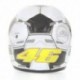 Casque 1/8 AGV Valentino Rossi Moto GP Barcelone 2008 Minichamps 398080086