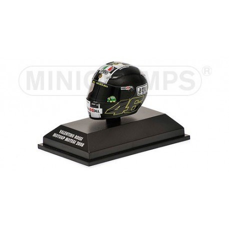 Casque 1/8 AGV Valentino Rossi Moto GP Motegi 2008 Minichamps 398080088