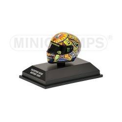 Casque 1/8 AGV Valentino Rossi Moto GP 2009 Minichamps 398090046