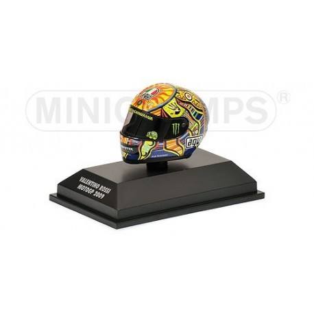Casque 1/8 AGV Valentino Rossi Moto GP 2009 Minichamps 398090046