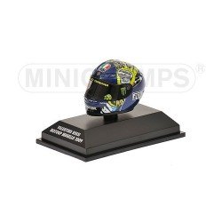 Casque 1/8 AGV Valentino Rossi Moto GP Mugello 2009 Minichamps 398090076