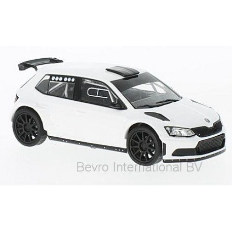 Skoda Fabia R5 Blanche 2016 IXO MDCS020