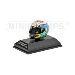 Casque 1/8 AGV Valentino Rossi Moto GP Mugello 2010 Minichamps 398100076