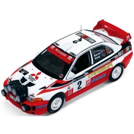 Mitsubishi Carisma GT 2 WRC Rac Rally 1998 Burns Reid IXO RAM522