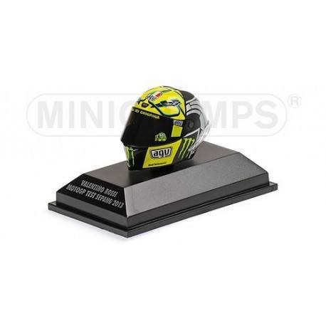 Casque 1/8 AGV Valentino Rossi Moto GP Test Sepang 2013 Minichamps 398130076