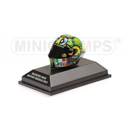 Casque 1/8 AGV Valentino Rossi Moto GP Mugello 2013 Minichamps 398130096