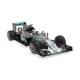 Mercedes F1 W07 Hybrid 44 Grand Prix d'Abu Dhabi 2016 Lewis Hamilton Minichamps 110160744