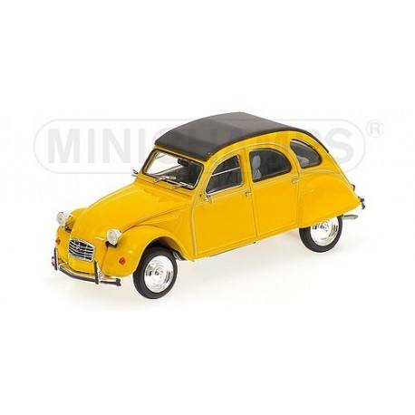 Citroen 2CV 1980 Jaune Minichamps 400111502