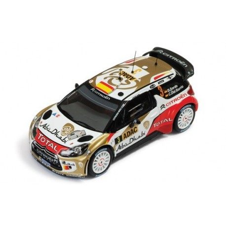 Citroen DS3 3 WRC Allemagne 2013 Sordo Del Barrio IXO RAM538