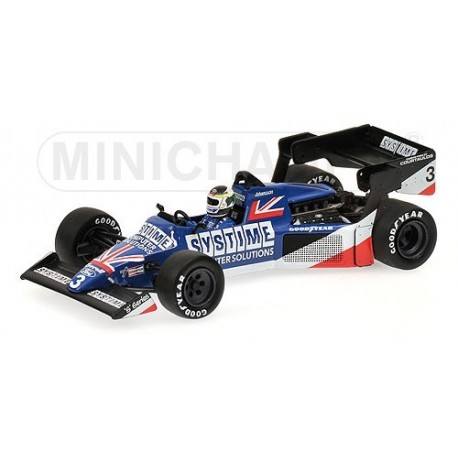 Tyrrell Ford 012 Angleterre 1984 Stefan Johansson Minichamps 400840113
