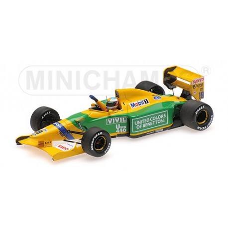 Benetton Ford B192 19 F1 Spa Francorchamps 1992 Michael Schumacher Minichamps 517924301