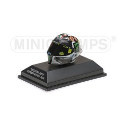 Casque 1/8 AGV Valentino Rossi Moto GP Misano 2016 Minichamps 398160096