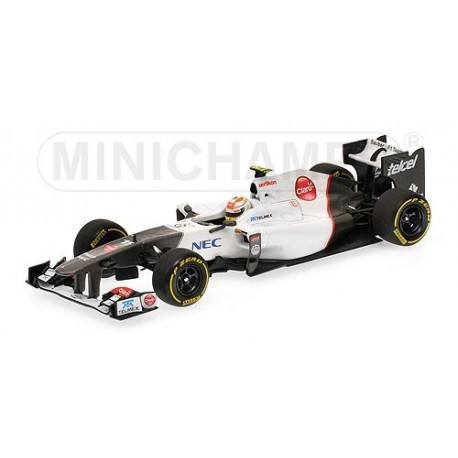 Sauber F1 Team Showcar F1 2012 Sergio Perez Minichamps 410120085