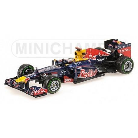 Red Bull Renault RB8 F1 Brésil 2012 Sebastian Vettel Minichamps 410120101