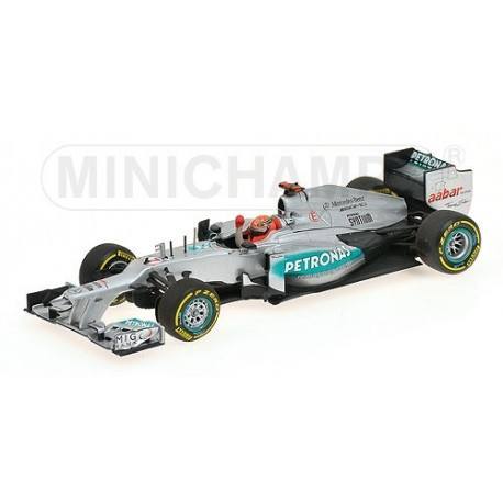 Mercedes GP W03 3rd Valence 2012 Michael Schumacher Minichamps 410120207