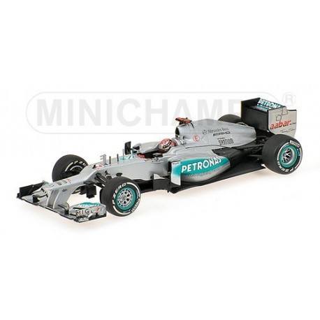 Mercedes GP W03 300 GP Belgique 2012 Michael Schumacher Minichamps 410120307