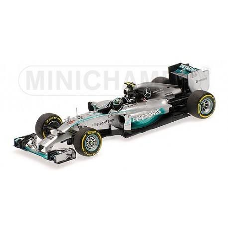 Mercedes F1 W05 F1 Abu Dhabi 2014 Nico Rosberg Minichamps 410140406