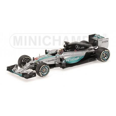 Mercedes W06 Hybrid F1 2015 Lewis Hamilton Minichamps 410150044