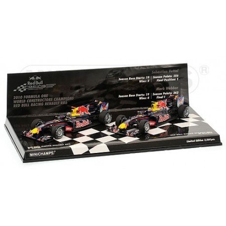 Red Bull Renault RB6 Team Champion F1 2010 Minichamps 412100506