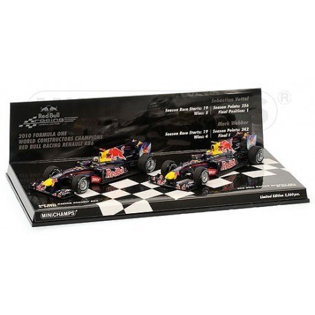 Red Bull Renault RB6 Team Champion F1 2010 Minichamps 412100506
