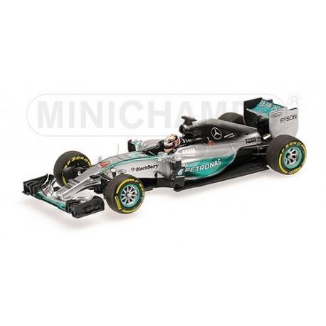 Mercedes W06 Hybrid F1 Monaco 2015 Lewis Hamilton Minichamps 417150144