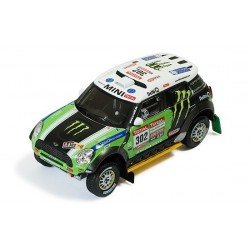 Mini All 4 Racing 302 Rallye Dakar 2012 Peterhansel Cottret IXO RAM572P