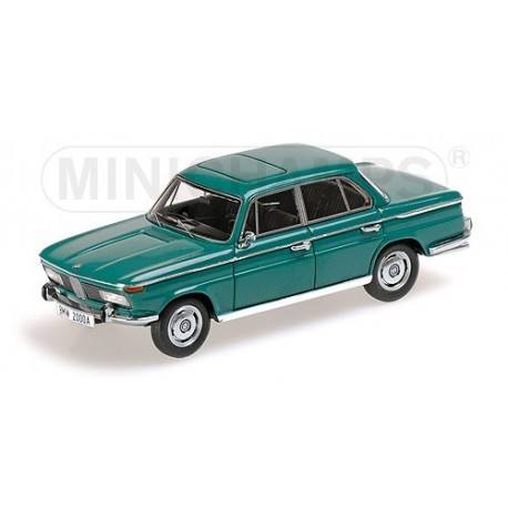 BMW 2000A 1962 Verte Minichamps 437023001