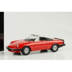 Alfa Romeo Spider 3 Serie 1 Rouge 1983 KK Scale Models 180171R