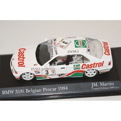 BMW 318I Castrol 3 Procar 1994 JM Martin Minichamps 494942303