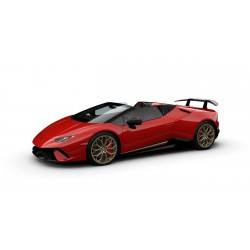 Lamborghini Huracan Performante Spyder Rosso Mars Pearl Looksmart LS481E -  Miniatures Autos Motos