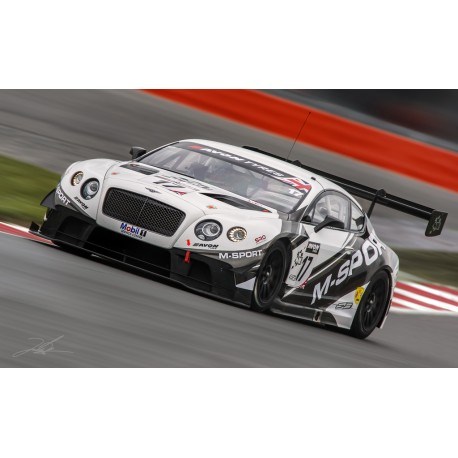 Bentley Continental GT3 17 British GT Championship Silverstone 2014 Almost Real ALM430310